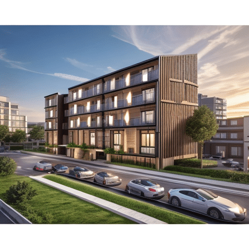 hôtel construction bois