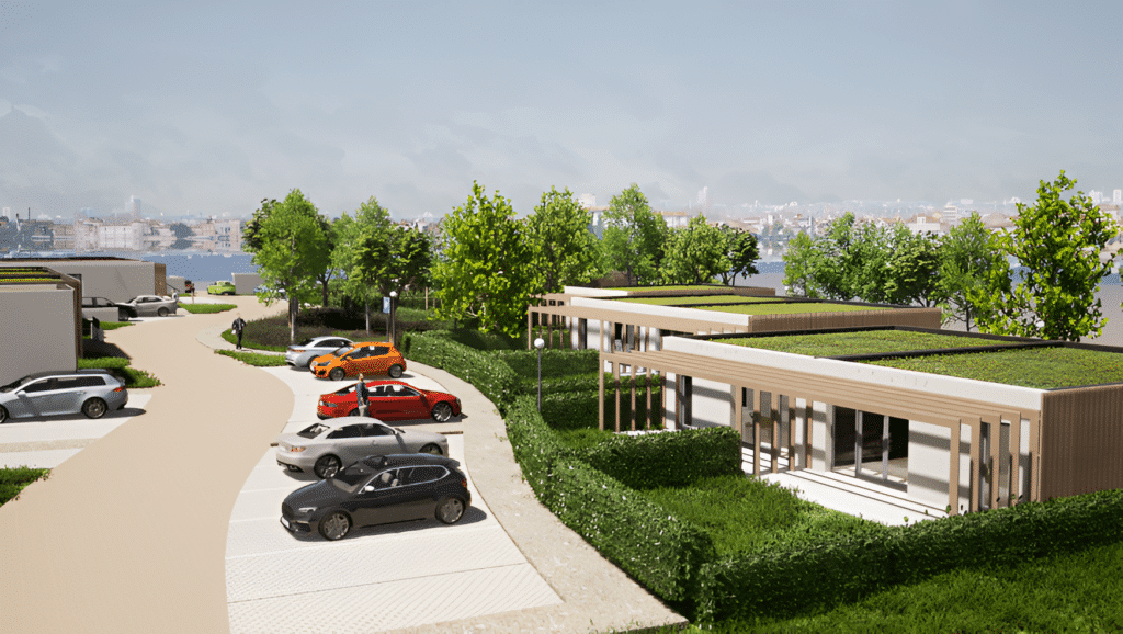 Logements individuel construction modulaire bas-carbone architecture bois