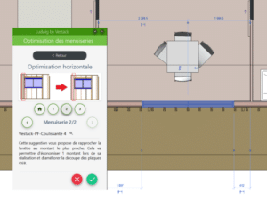 Exemple de notre plug-in Revit pour la construction modulaire en bois.
